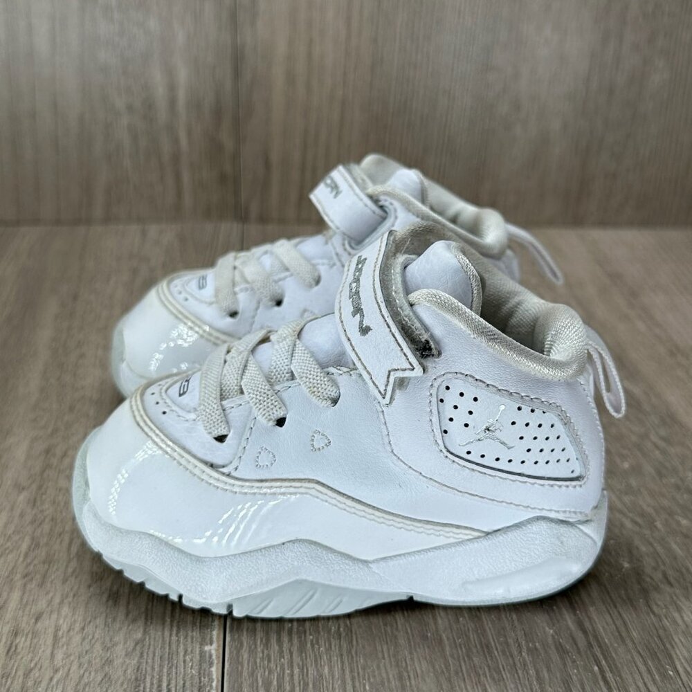 Nike Air Jordan CK1427-100 B'Loyal Sneakers Infant Boys 5C Lace-up White - Picture 2 of 10